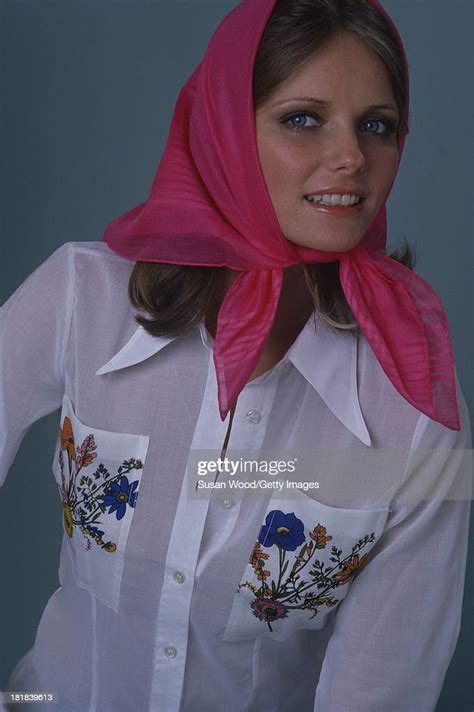 Portrait Of American Model And Actress Cheryl Tiegs As She Poses