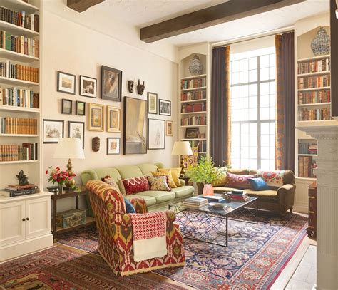 Best Eclectic Living Rooms In White Weaving Together Contrasting Elements