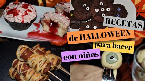 Las 14 Mejores Recetas De Halloween Para Cocinar Con Niños Antojo En