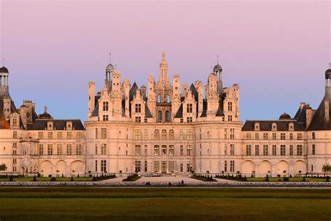 Billet Coupe File Château De Chambord Et Ses Jardins à La Française