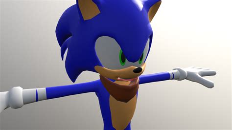 Sonic Boom Sonic Download Free 3d Model By Crazykidvideos4 D4f4cd7