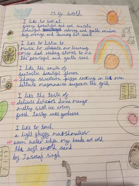 Lynchlps On Twitter We Wrote Our Own My World Poems In The Style Of