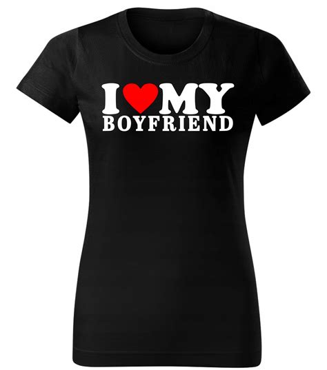 Koszulka Damska Na Walentynki Prezent Dla Niej I Love My Girlfriend