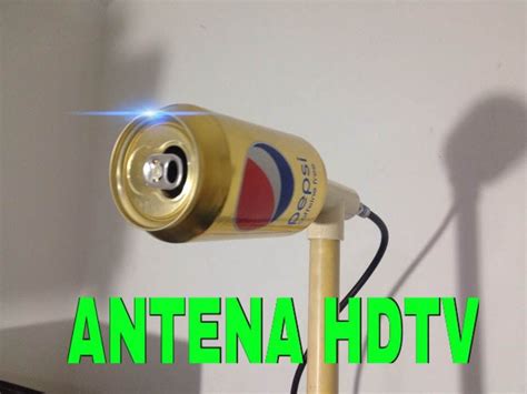 antena hd casera ultra potente con lata de pepsi - YouTube