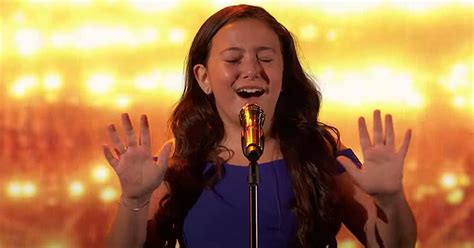 10 Year Old Roberta Battaglia Sings You Say On Agt Christian Music