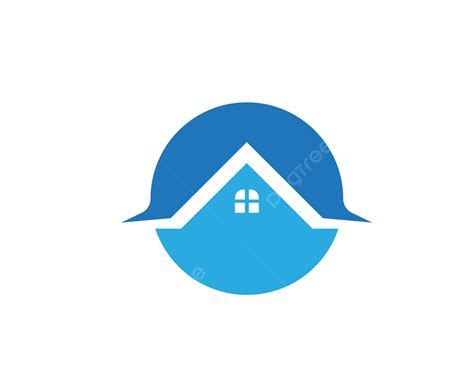 Gambar Logo Bangunan Rumah Dan Ikon Simbol Template Apartemen