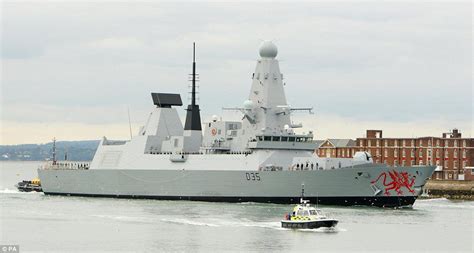 Hms Dragon Roars Into Life Royal Navys Latest And Most