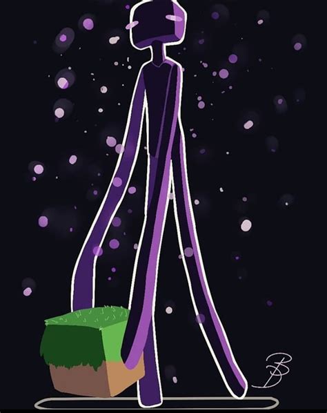 Enderman Fanart Minecraft Hd Phone Wallpaper Peakpx