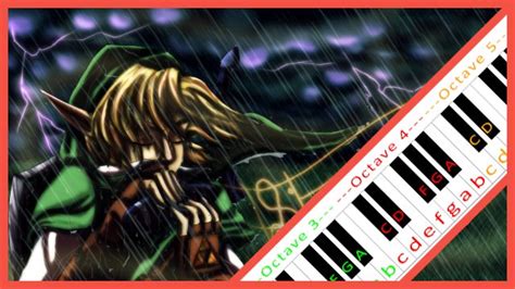 So keep reading and i hope this post. Song of Storms (Zelda) ~ Piano Letter Notes