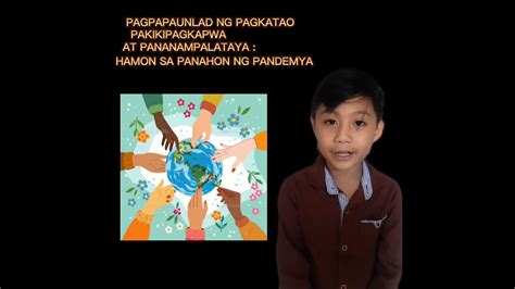 Poster Making Pagpapaunlad Ng Pagkatao Pakikipagkapwa