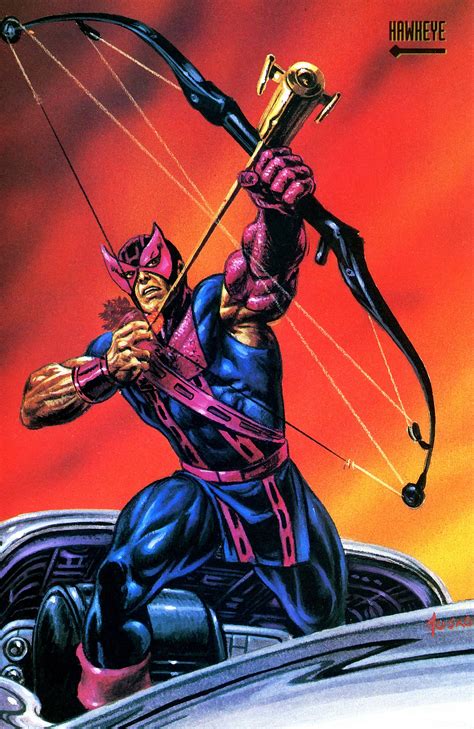 Hawkeye By Joe Jusko Marvel Hawkeye Marvel Comics Marvel Comics Art