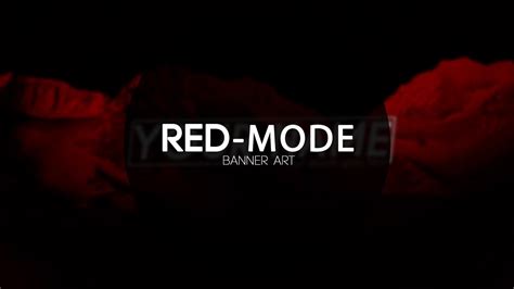 Free Youtube Banner Red Mode 5ergiveaways S01e71 Youtube