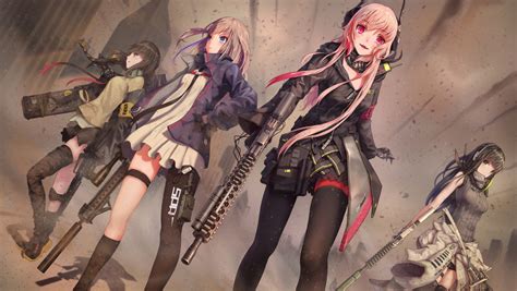 1360x768 Resolution 4k Girls Frontline 2020 Desktop Laptop Hd Wallpaper