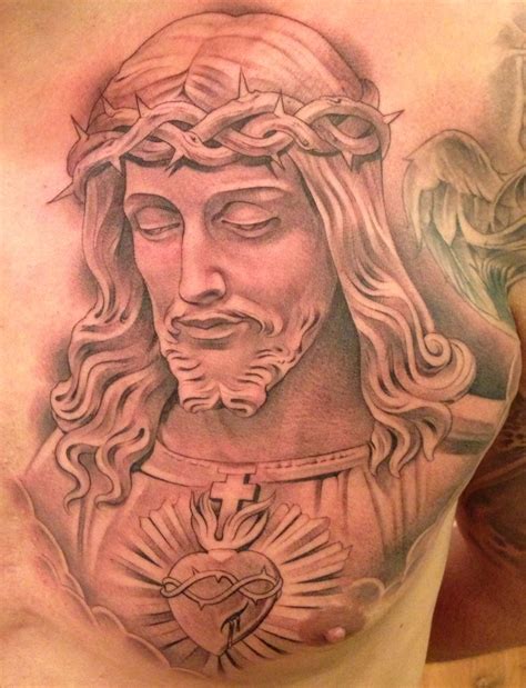 Religious Chest Tattoos Designs Ideas And Meaning