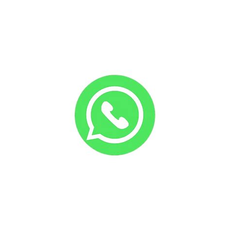 Whatsapp Green Logo Round Transparent Png Stickpng