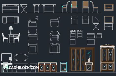 Cad Furniture For Hotels Dwg Free Cad Blocks