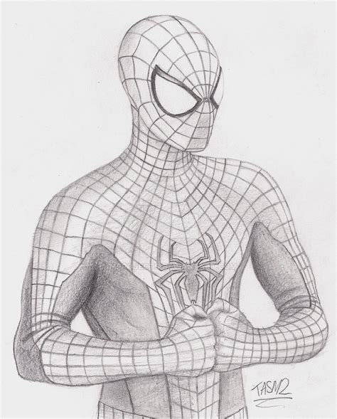 The Amazing Spider Man 2 Spidey Sketch By Mprojects On Deviantart