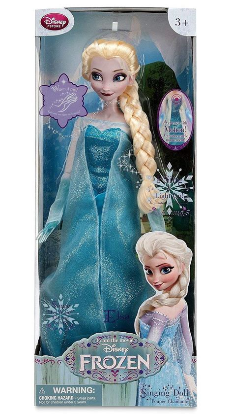 Buy Frozen Motion Activated Singing And Light Up Elsa Doll 16 Doll Sings
