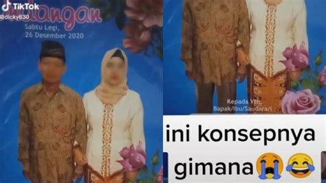 Viral Undangan Nikah Pajang Foto Ortu Di Cover Depan Tamu Nangis