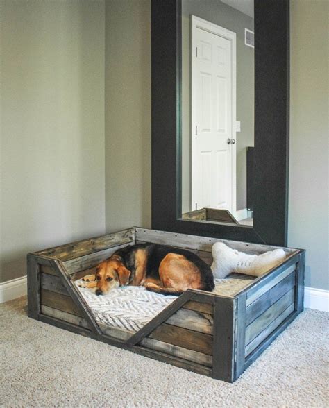 Diy Farmhouse Pet Beds Rustic Dog Beds Pallet Dog Beds Pallet Couch