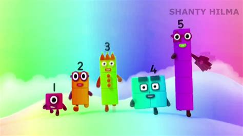 Numberblocks Theme Song Remixs Effects Rainbow Colors ️ ️ Youtube