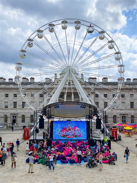 This Bright Land A Giant Ferris Wheel Comes To Somerset House