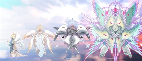 Angelic Hierarchy By Zombiesmile On Deviantart Angel Hierarchy Angel