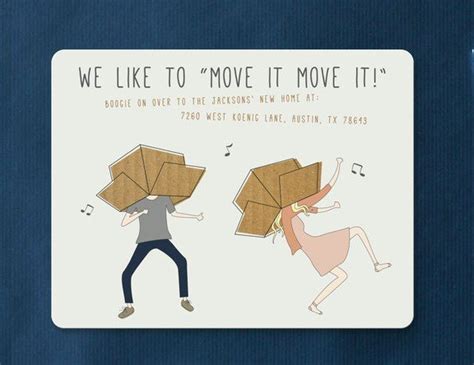 9 Moving Announcements That Say We Moved With Humor And Style