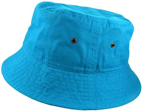 Gelante Bucket Hat Cotton Packable Summer Travel Cap Turquoise L Xl Walmart Com