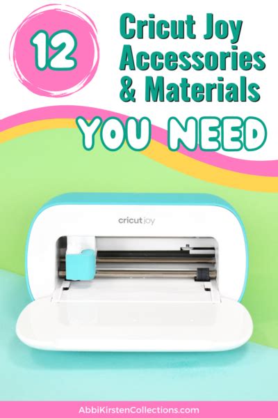 Cricut Joy Accessories And Materials You Need To Get Started