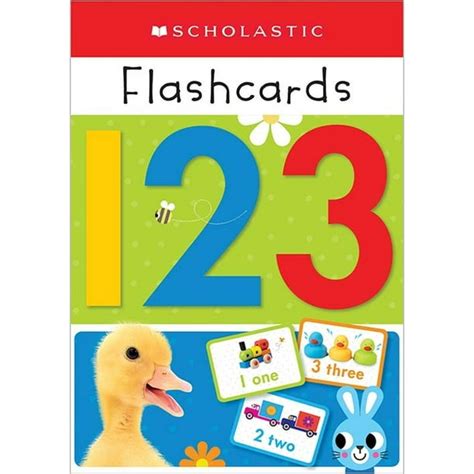 Scholastic Early Learners 123 Flashcards Scholastic Early Learners
