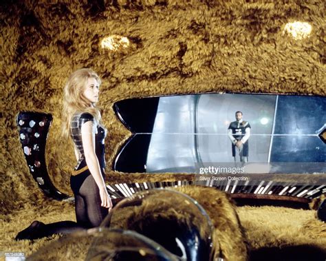 american actress jane fonda as barbarella in the science fiction film news photo getty images