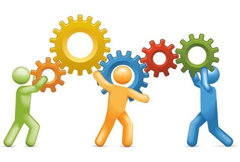 People Working Together As A Team Clip Art Clipart Free To Use