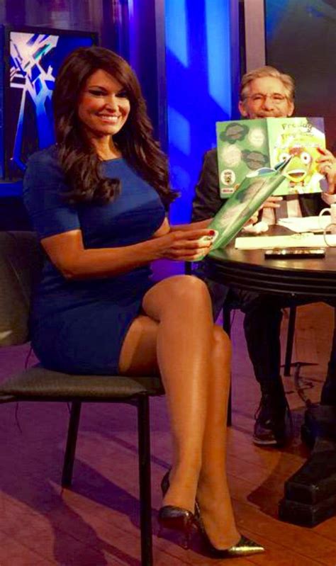 Kimberly Guilfoyle So Hot In A Tight Blue Dress Great Legs And Sexy