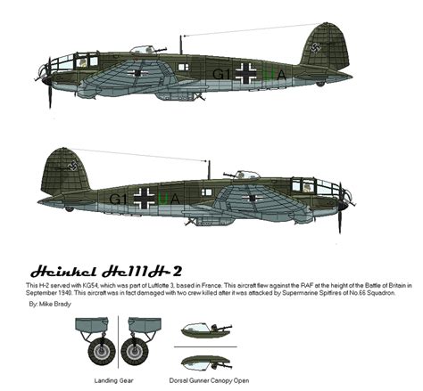 Heinkel He 111 H2 By Alotef On Deviantart