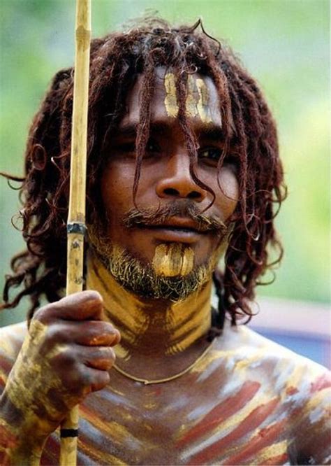 An Native Australian Who Are Called Aborigines During My Trip We Will