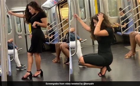 Womans Photoshoot On A Train Is Viral And People Love Her Confidence