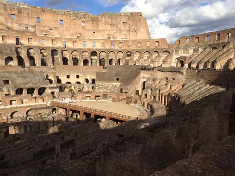 The Interior Of The Colosseum A Roman Holiday March 24 2014 Mike