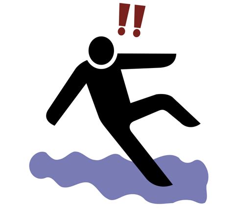 Man Slipping Openclipart