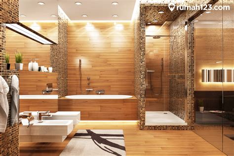 Inspirasi Desain Kamar Mandi Yang Nyaman Dan Modern