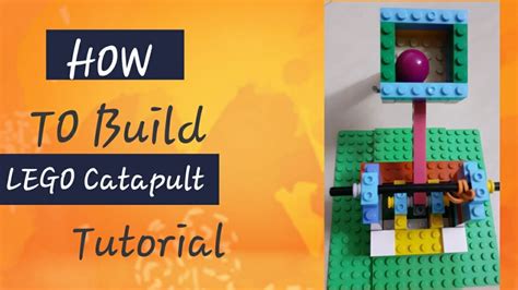 How To Build Lego Catapult Tutorial Make And Create How To Youtube