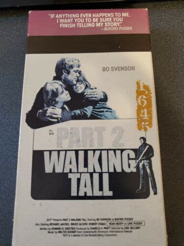 Bo Svenson Walking Tall Part Vhs Ebay