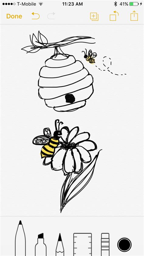 Another Bee Semi Colon Tattoo Lol A Couple Cute Ideas Popped Into My