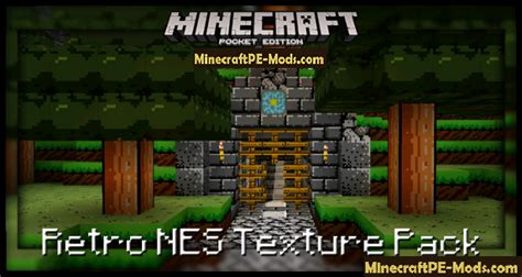 Retro Nes Texture Resource Pack For Minecraft Pe Ios