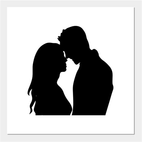 Limited Edition Exclusive Romantic Couple Silhouette Romantic Couple