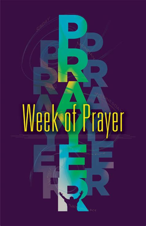 Week Of Prayer Bulletin Cover My Healthy Church