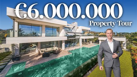 Inside A €6000000 Insane Brand New Modern House Mansion In Marbella