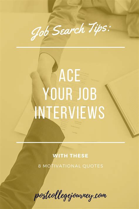 Want To Ace Your Next Job Interview Use These Motivational Quotes To
