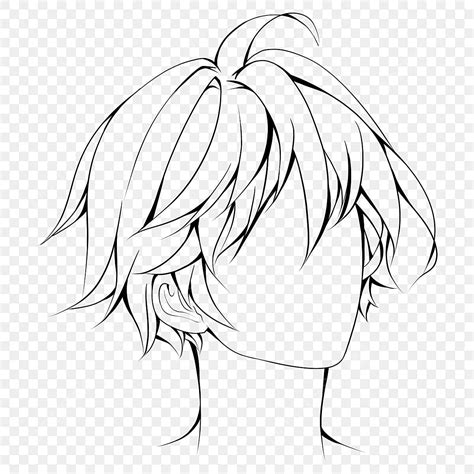 Anime Hairstyles Anime Drawing Anime Sketch Juvenile Png Transparent