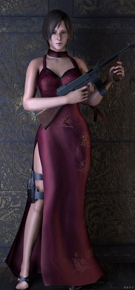 Ada Qipao By 3smjill On Deviantart Resident Evil Girl Resident Evil Ada Wong